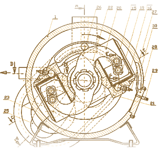 Schematische Motoren Darstellung